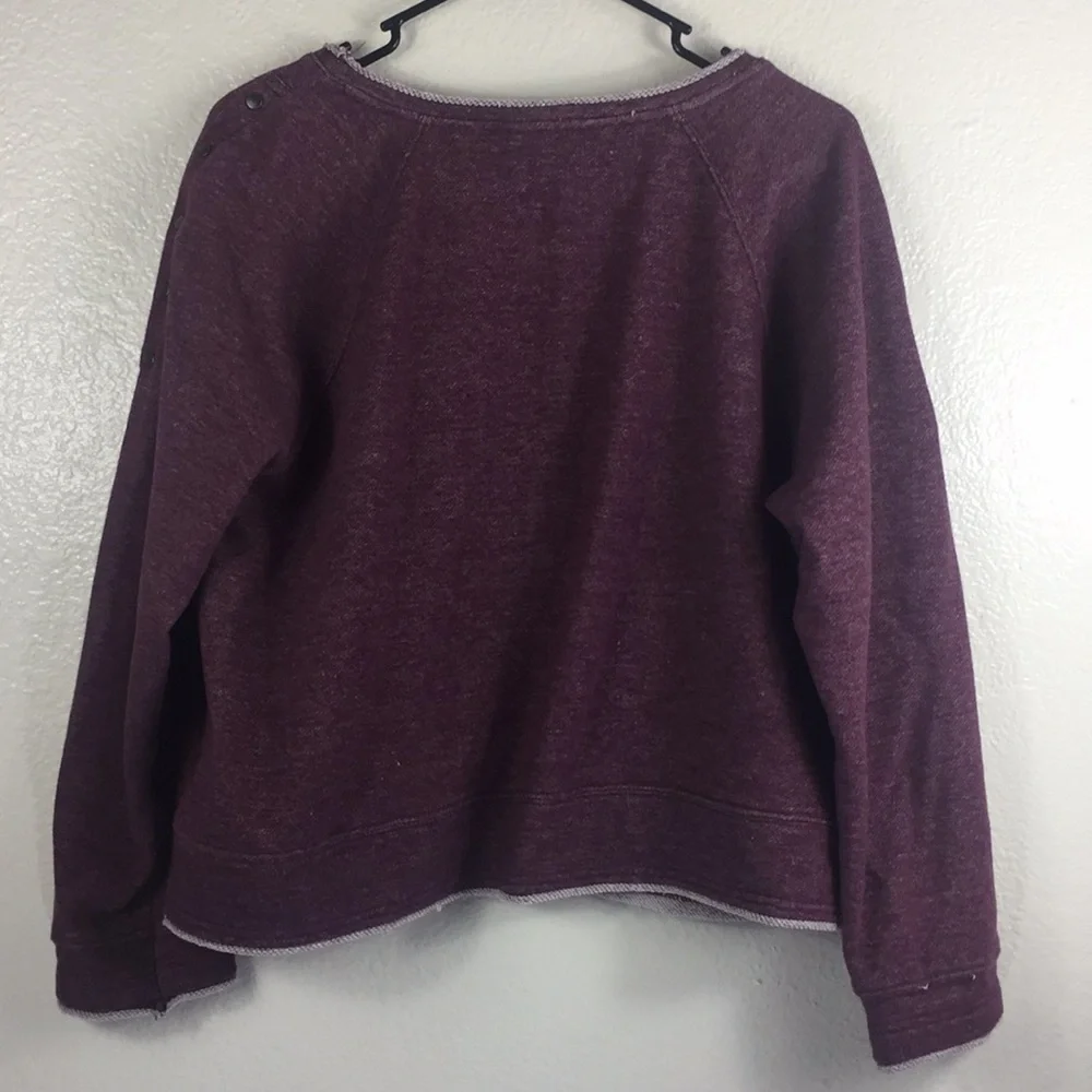 Rock & Republic Maroon Sweater in XL - Picture 2 of 6